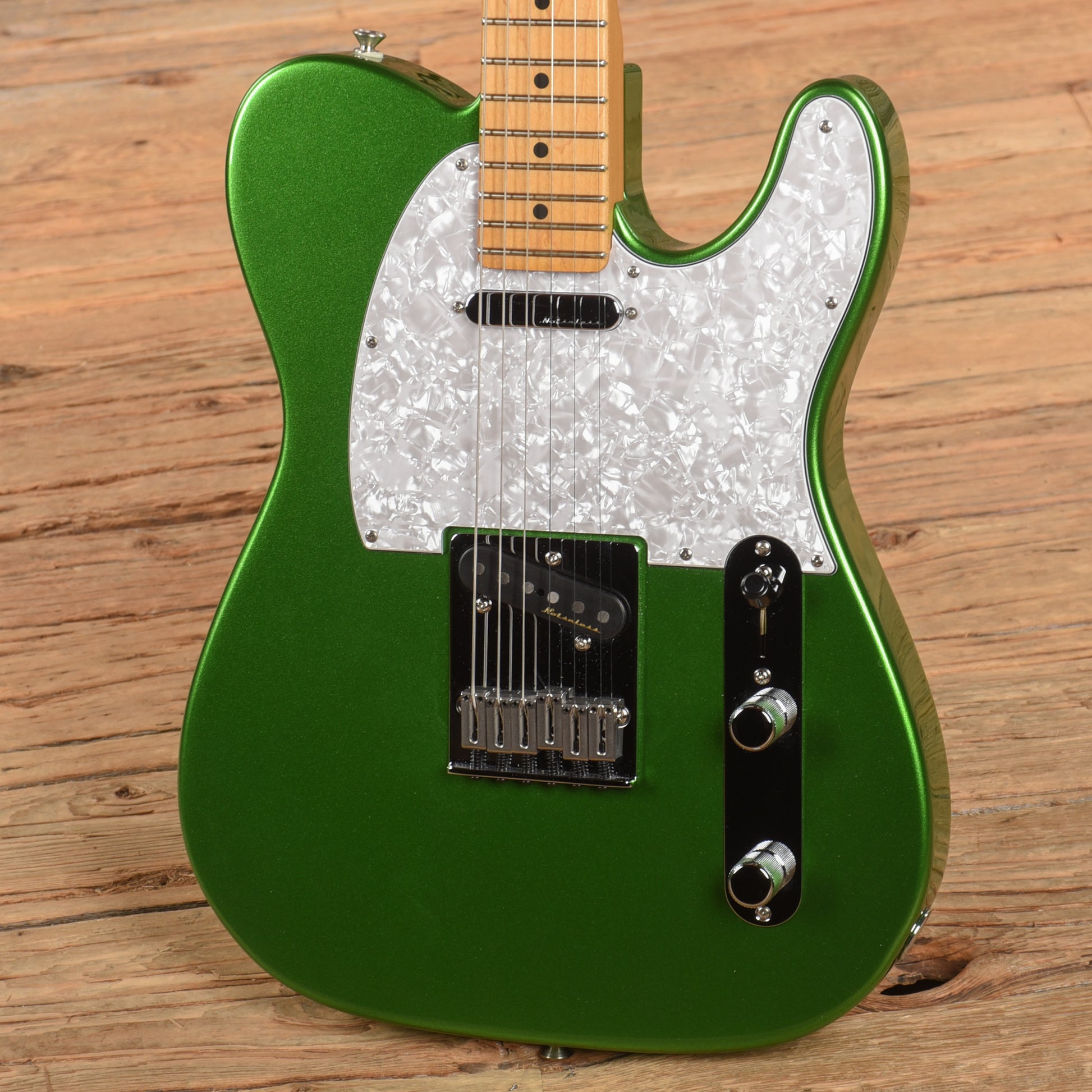 Fender Player Plus Telecaster Jade Metallic 2021 Electric Guitars / Solid Body