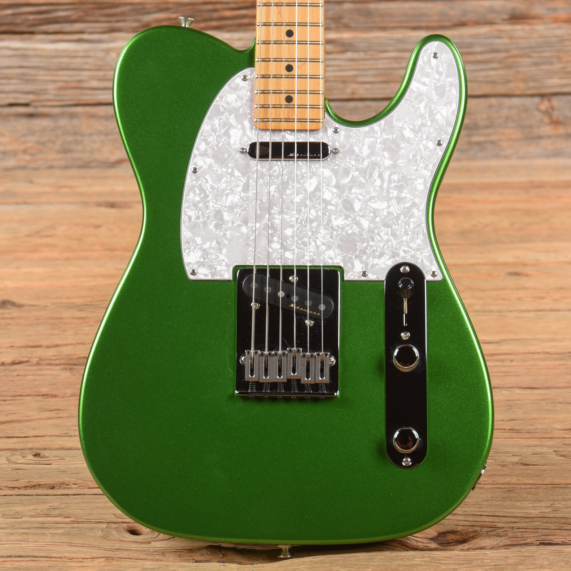 Fender Player Plus Telecaster Jade Metallic 2021 Electric Guitars / Solid Body