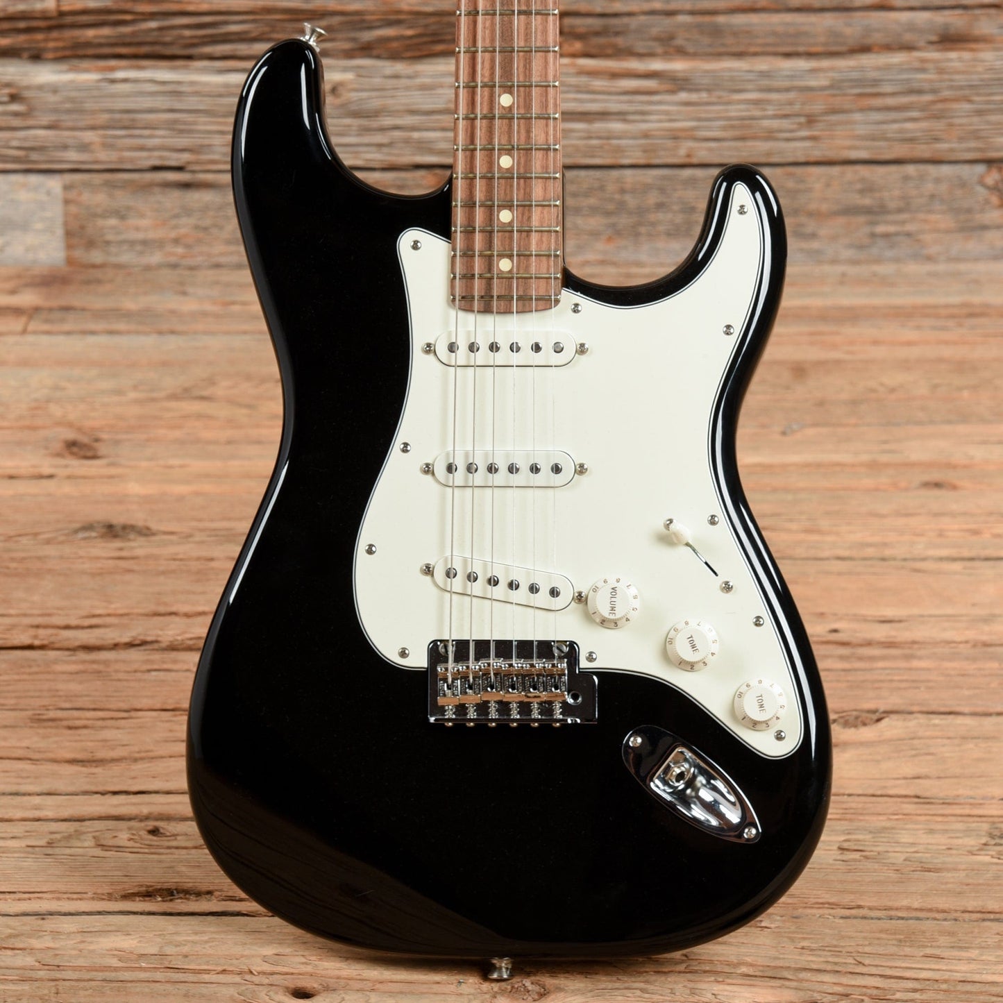 Fender Player Stratocaster Black Electric Guitars / Solid Body