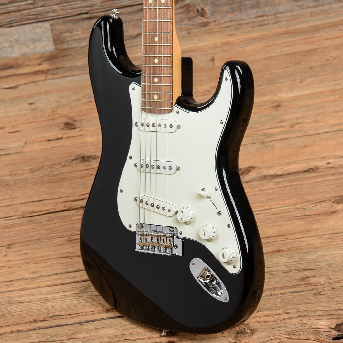 Fender Player Stratocaster Black Electric Guitars / Solid Body