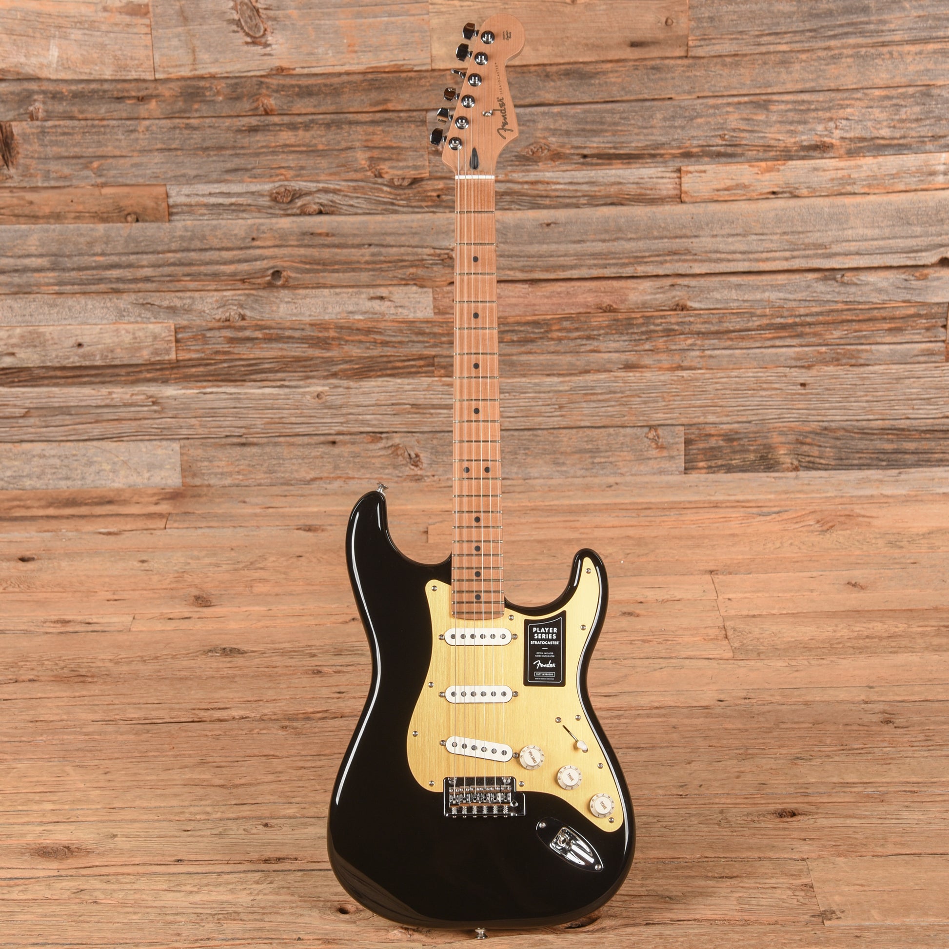 Fender Player Stratocaster Black 2024 Electric Guitars / Solid Body