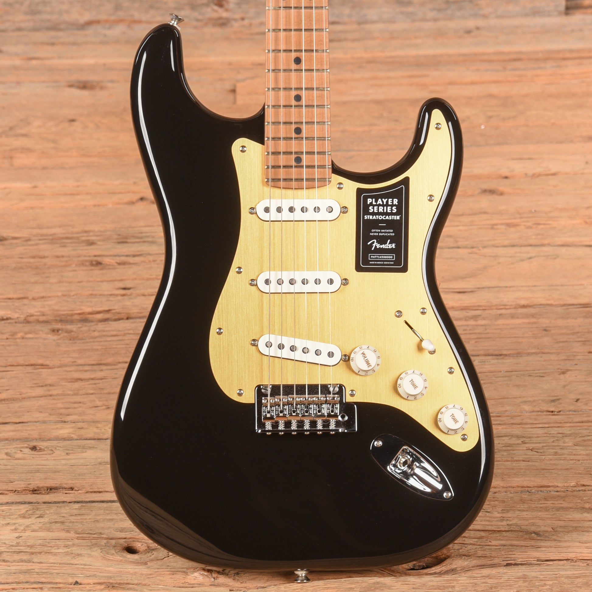 Fender Player Stratocaster Black 2024 Electric Guitars / Solid Body