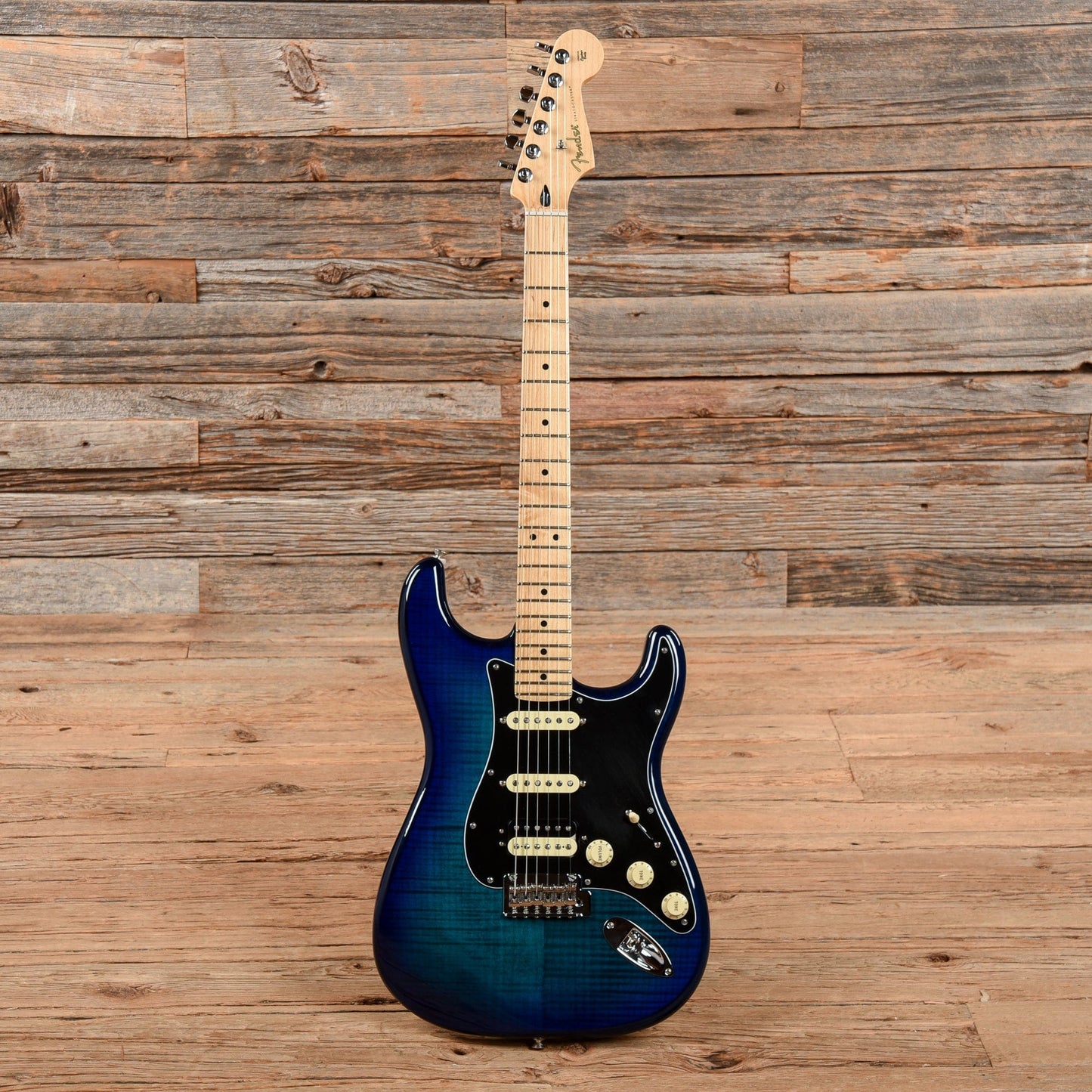 Fender Player Stratocaster HSS Plus Top Blue Burst 2019 Electric Guitars / Solid Body