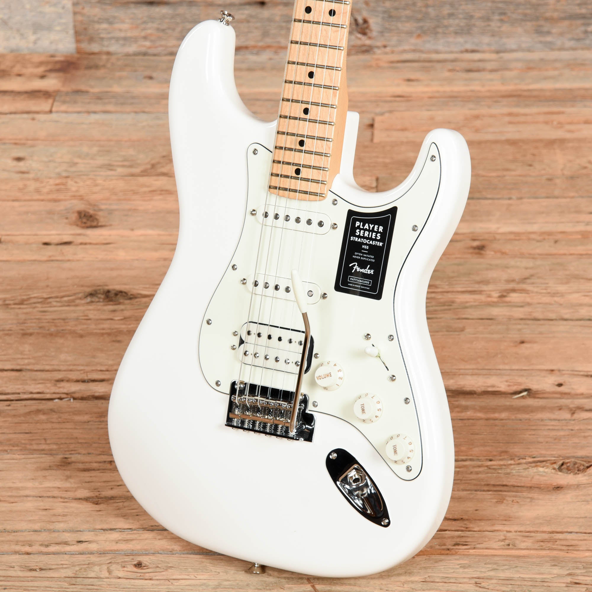 Fender Player Stratocaster HSS Polar White 2023 Electric Guitars / Solid Body