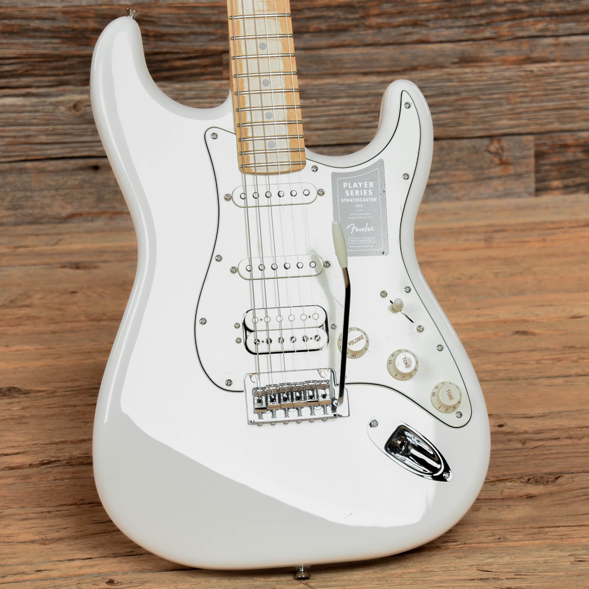 Fender Player Stratocaster HSS Polar White 2023 Electric Guitars / Solid Body