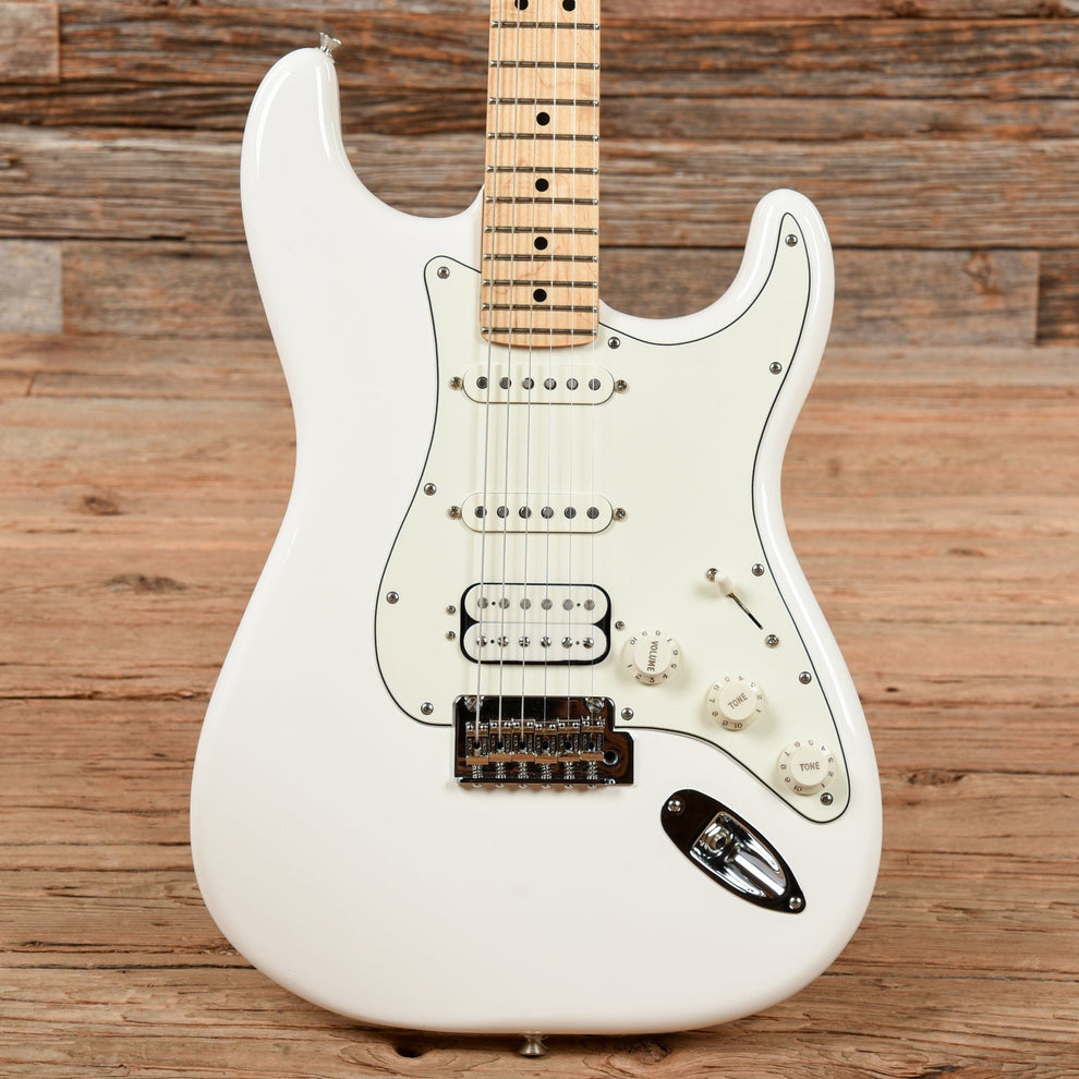 Strato Sign Fender Player Stratocaster HSS White 2021 – Chicago Music Exchange