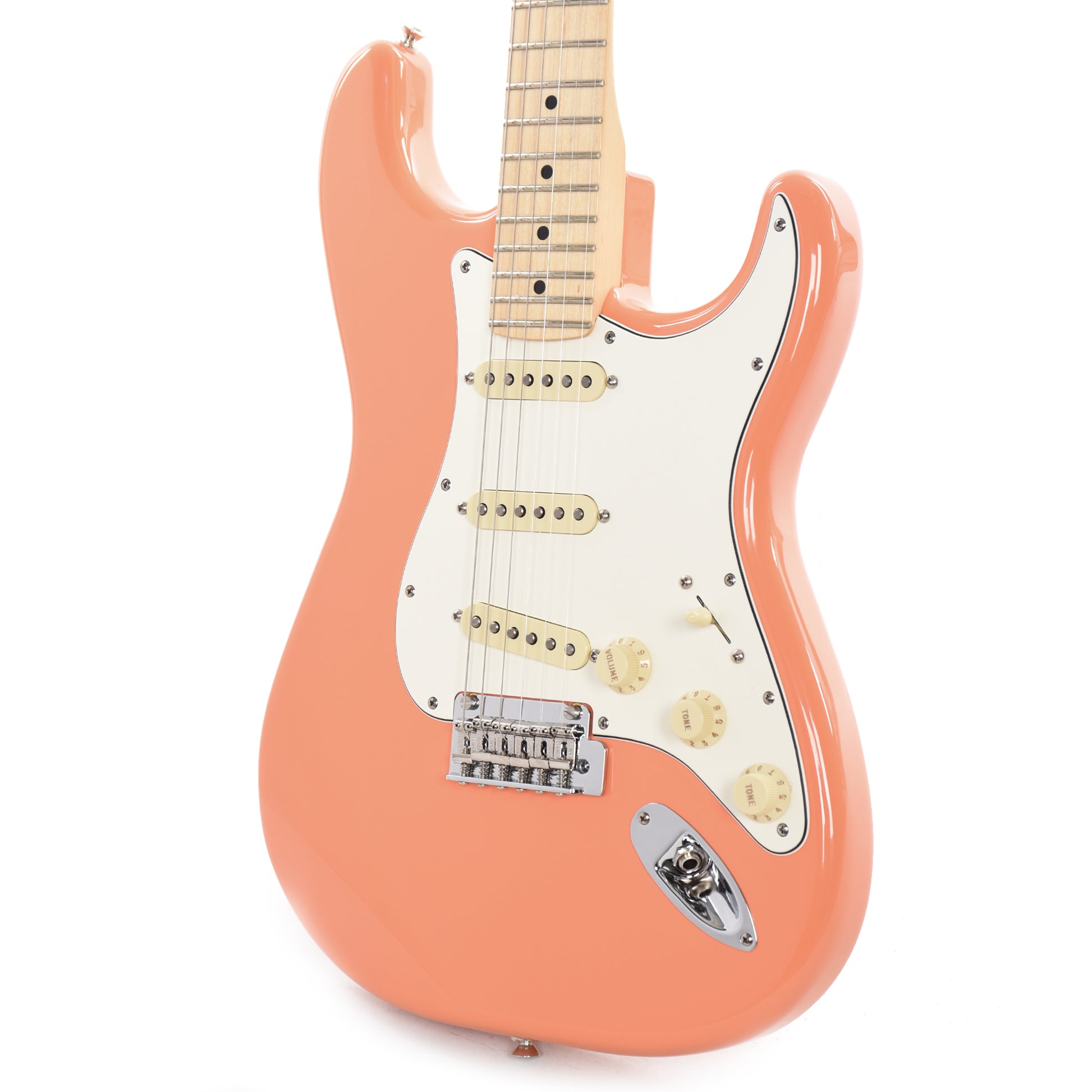 Fender Player Stratocaster Pacific Peach Electric Guitars / Solid Body