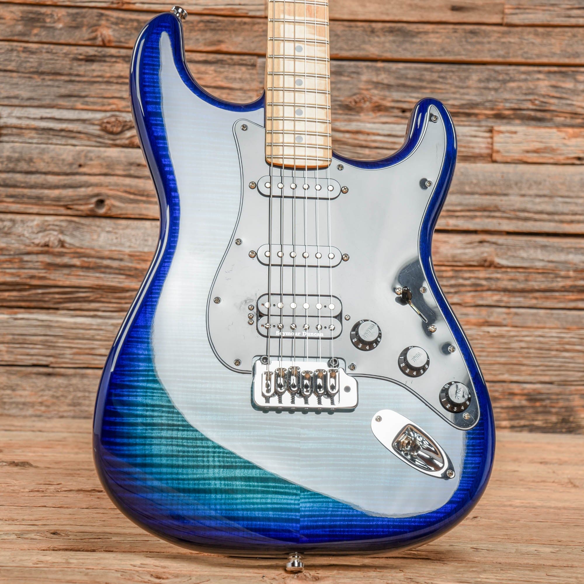 Fender Player Stratocaster Plus Top HSS Blue Burst 2021 Electric Guitars / Solid Body