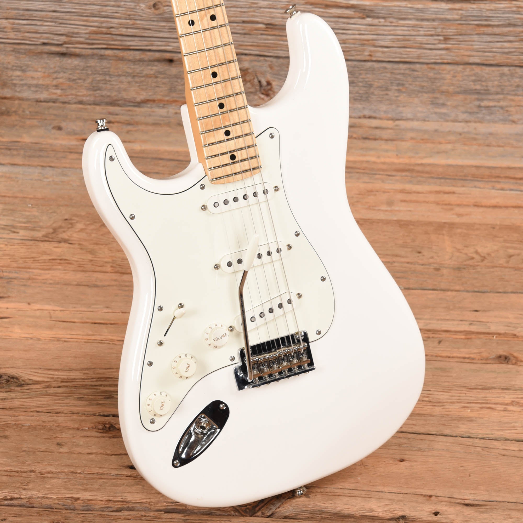 Fender Player Stratocaster Polar White 2021 LEFTY Electric Guitars / Solid Body