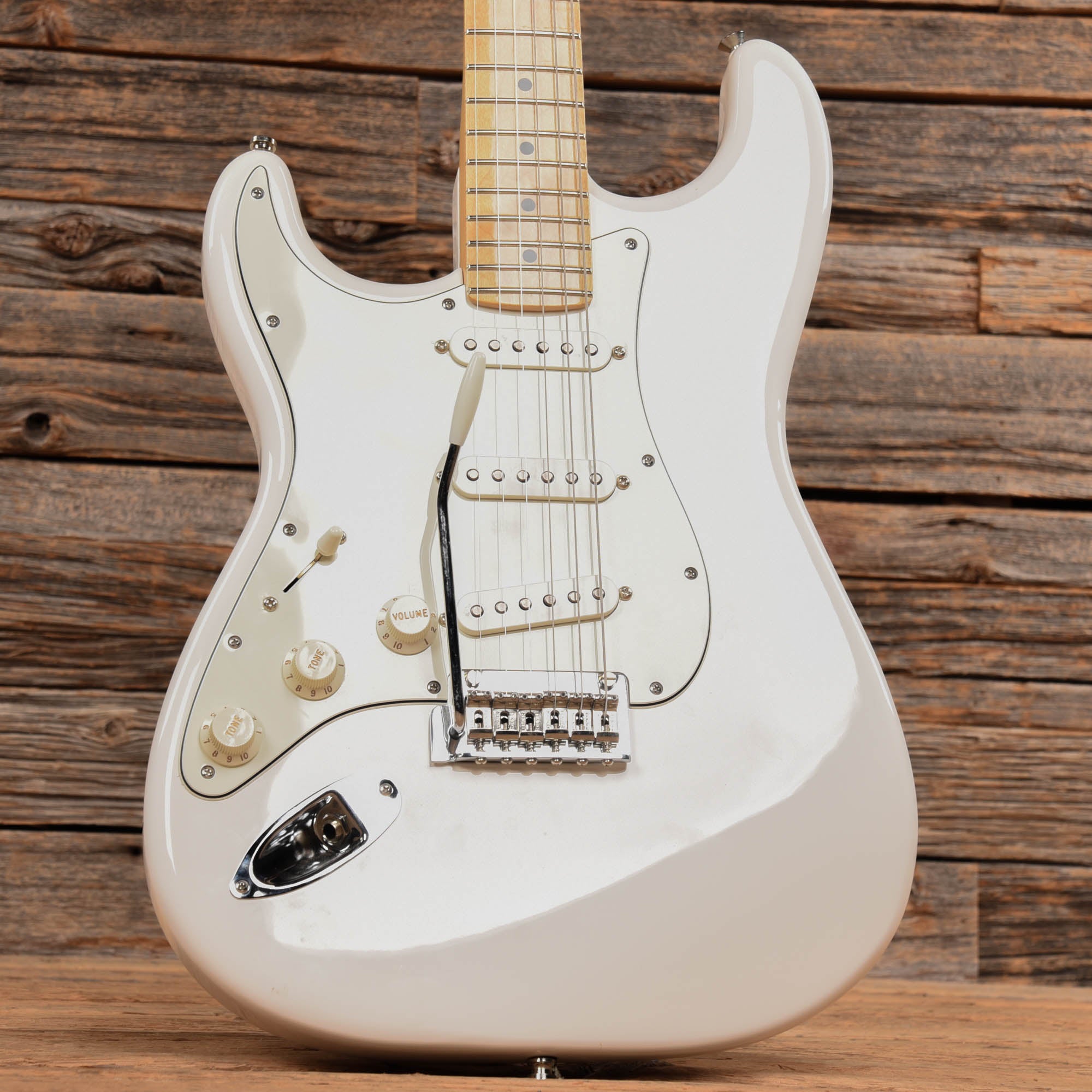 Fender Player Stratocaster Polar White 2021 LEFTY Electric Guitars / Solid Body