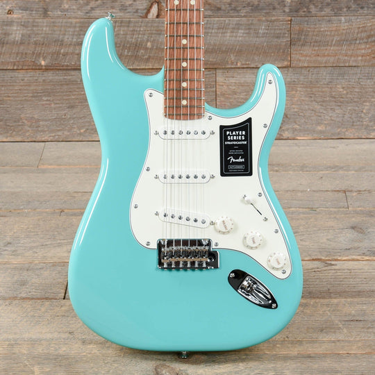 Fender Player Stratocaster Sea Foam Green Electric Guitars / Solid Body