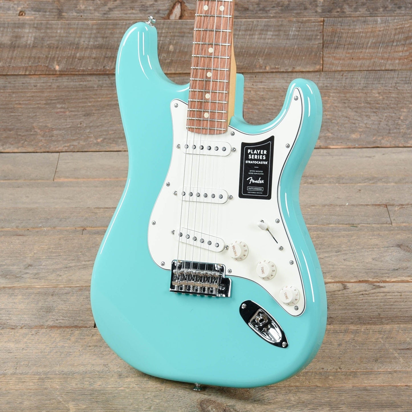 Fender Player Stratocaster Sea Foam Green Electric Guitars / Solid Body