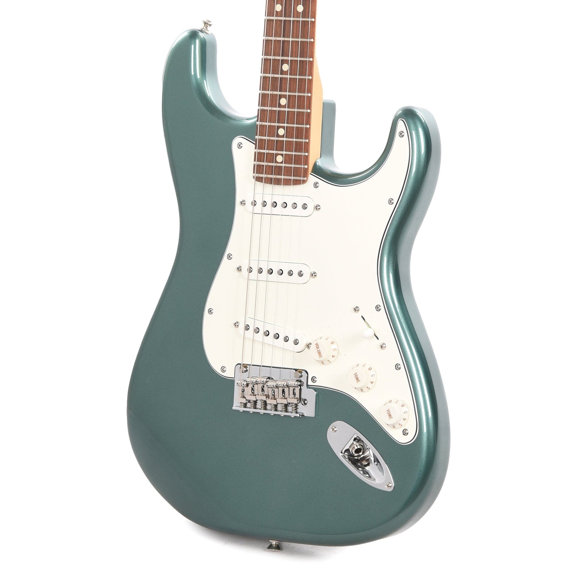 Fender Player Stratocaster Sherwood Green Metallic w/3-Ply Parchment Pickguard Electric Guitars / Solid Body