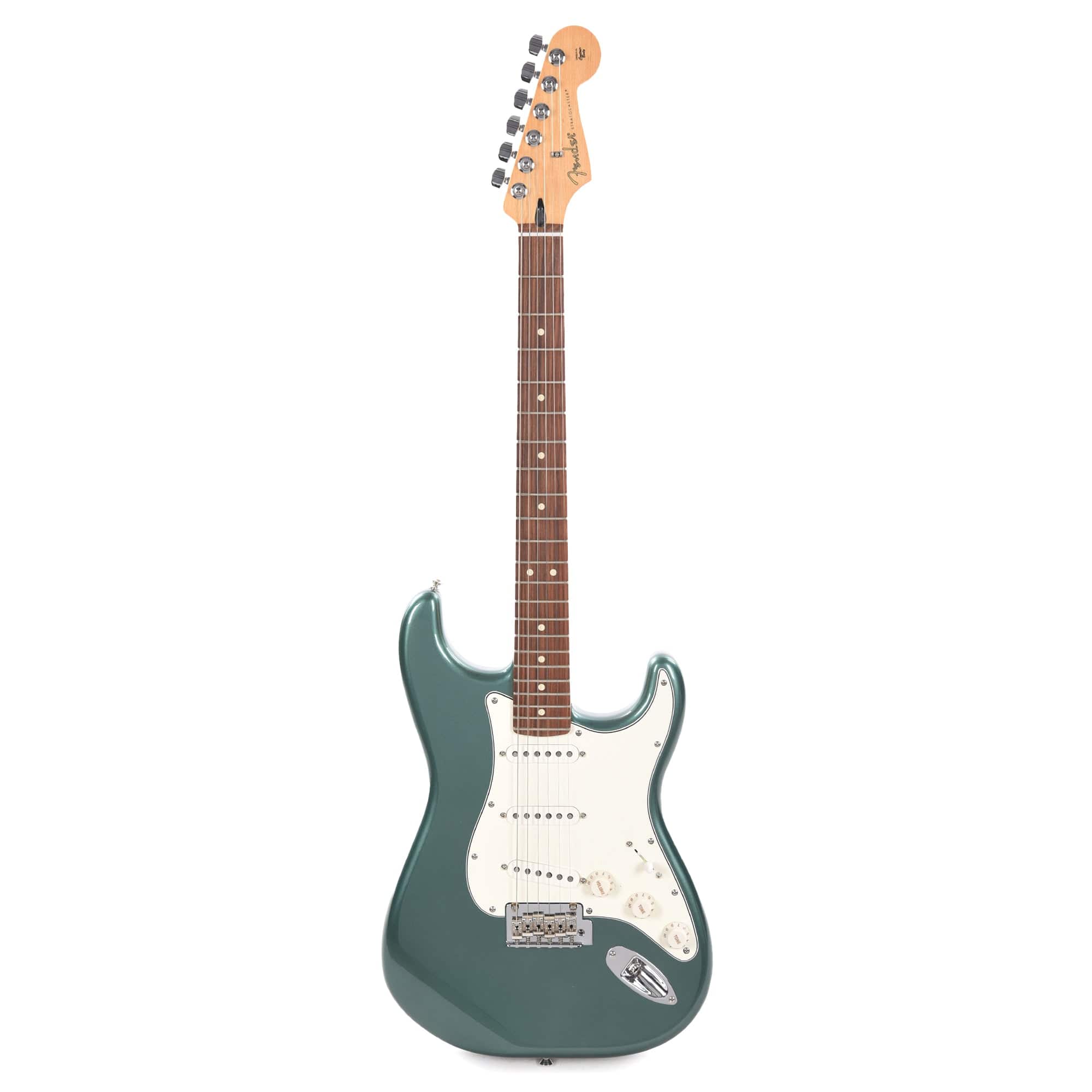 Fender Player Stratocaster Sherwood Green Metallic w/3-Ply Parchment Pickguard Electric Guitars / Solid Body