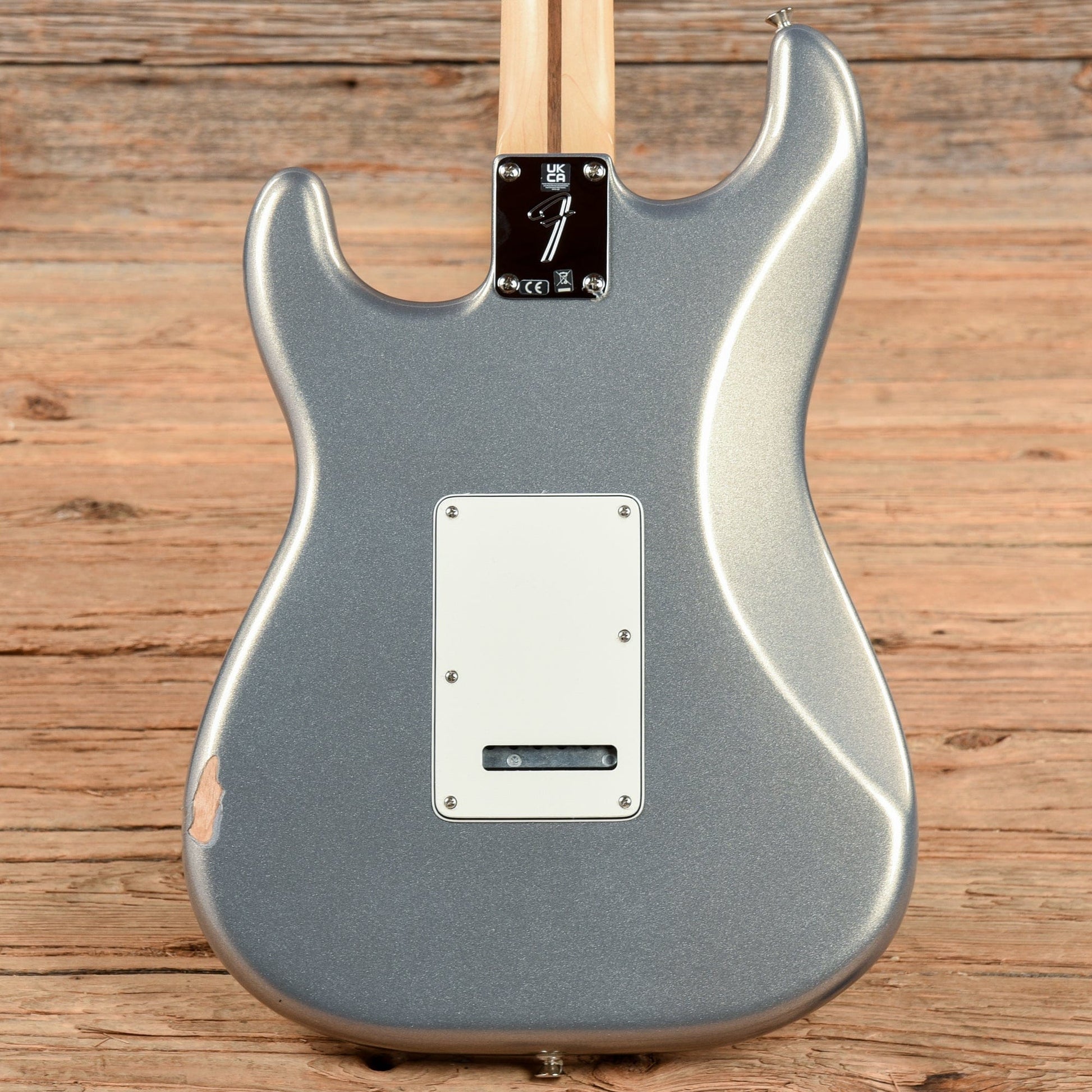 Fender Player Stratocaster Silver Electric Guitars / Solid Body