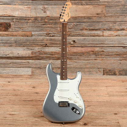 Fender Player Stratocaster Silver Electric Guitars / Solid Body