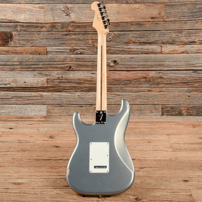 Fender Player Stratocaster Silver Electric Guitars / Solid Body