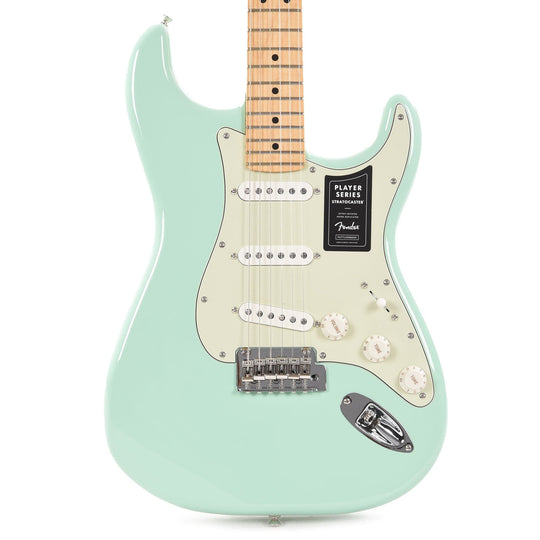 Fender Player Stratocaster Surf Green w/3-Ply Mint Pickguard Electric Guitars / Solid Body