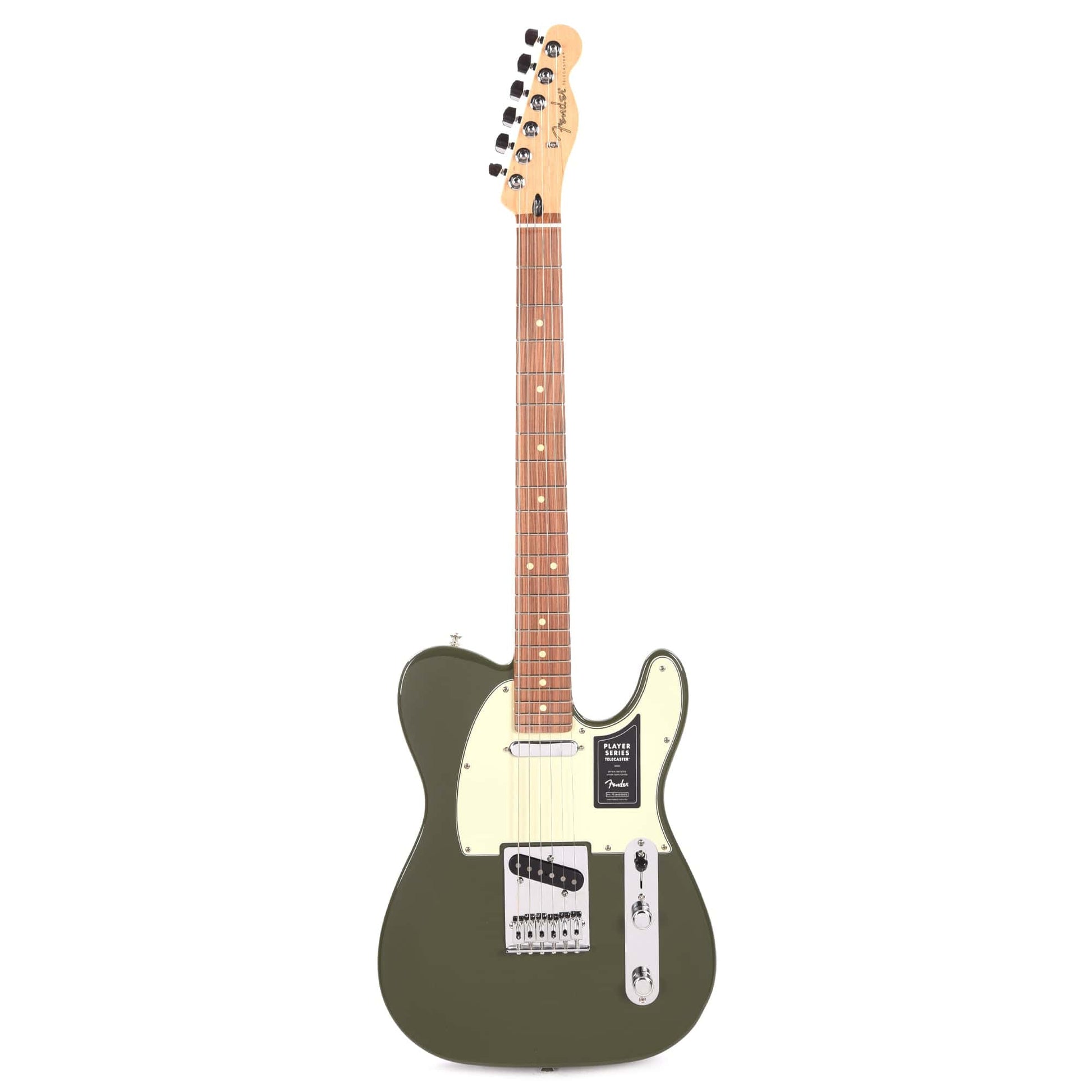 Fender Player Telecaster Olive w/3-Ply Mint Pickguard Electric Guitars / Solid Body