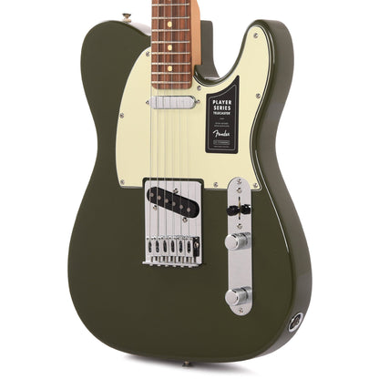 Fender Player Telecaster Olive w/3-Ply Mint Pickguard Electric Guitars / Solid Body