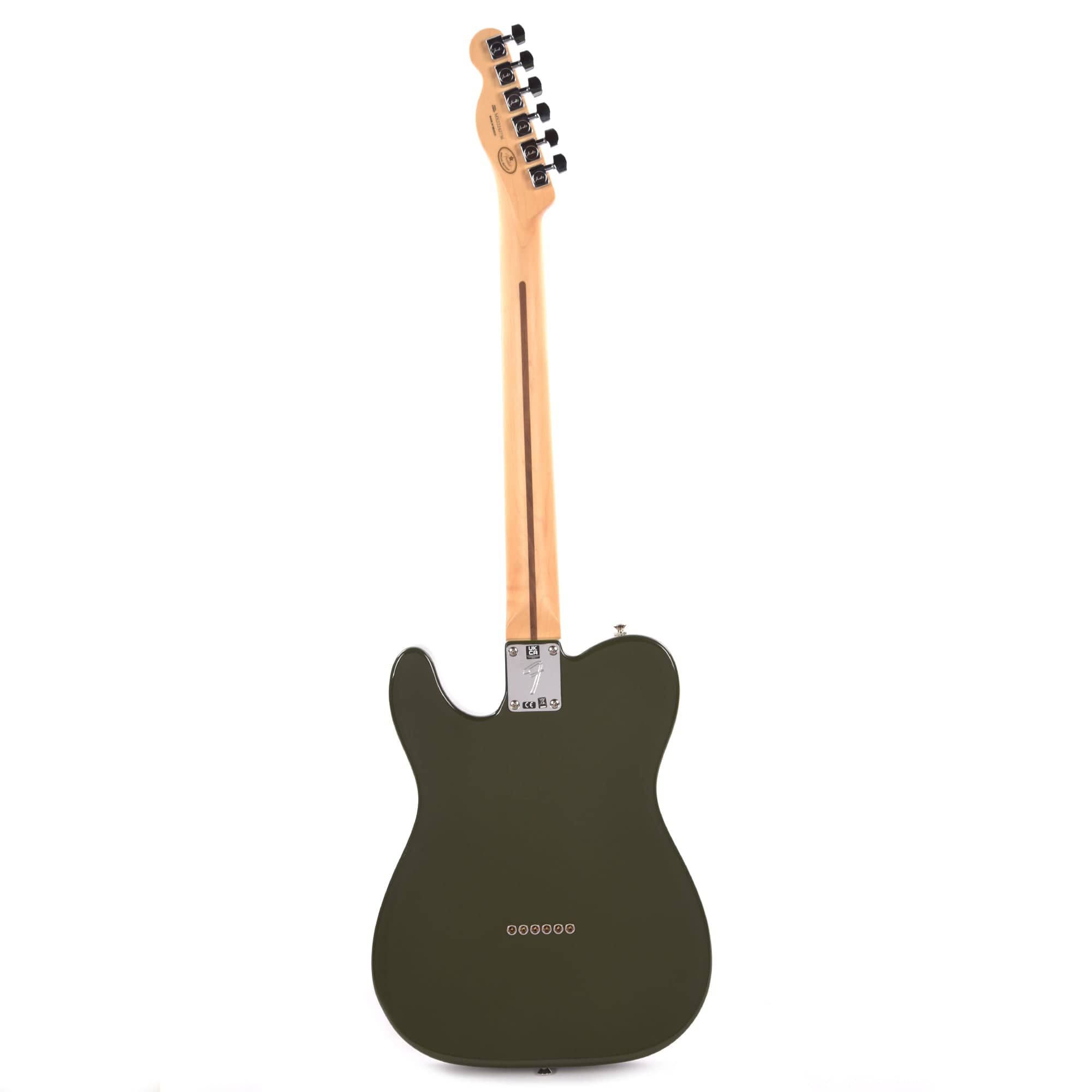 Fender Player Telecaster Olive w/3-Ply Mint Pickguard Electric Guitars / Solid Body
