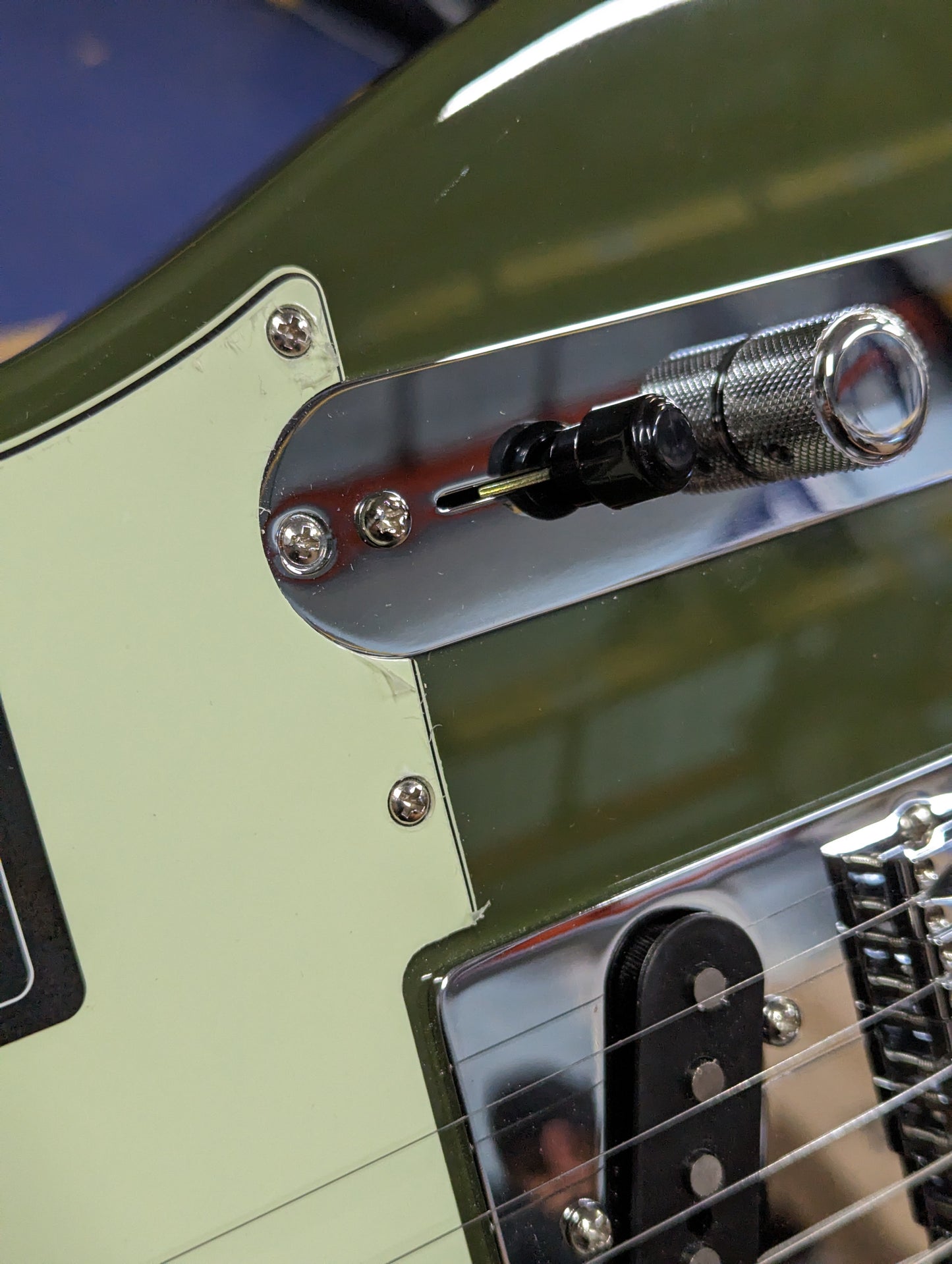 Fender Player Telecaster Olive w/3-Ply Mint Pickguard Electric Guitars / Solid Body