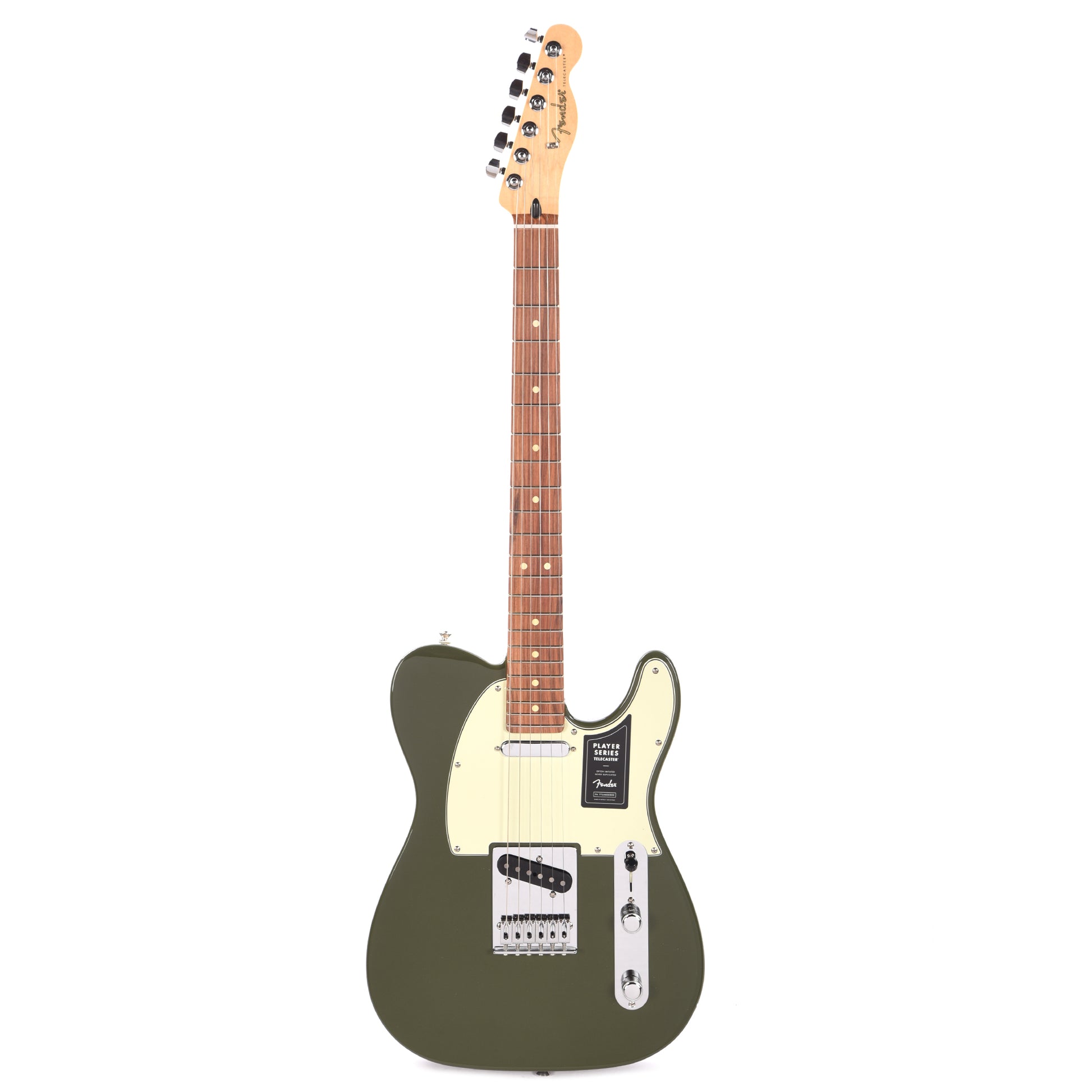 Fender Player Telecaster Olive w/3-Ply Mint Pickguard Electric Guitars / Solid Body