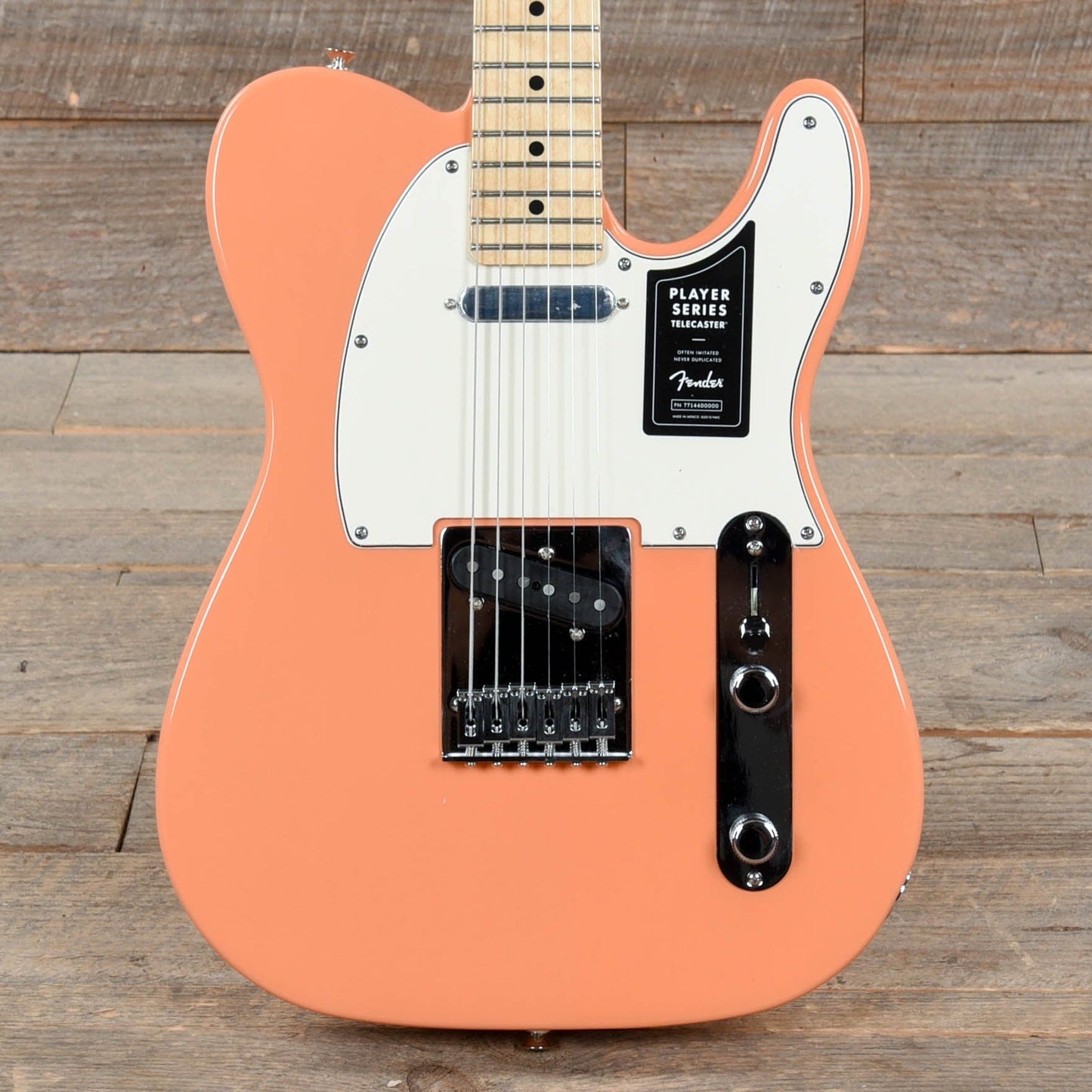 Fender Player Telecaster Pacific Peach Electric Guitars / Solid Body