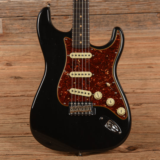 Fender Postmodern Strat Journeyman Relic Black 2022 Electric Guitars / Solid Body