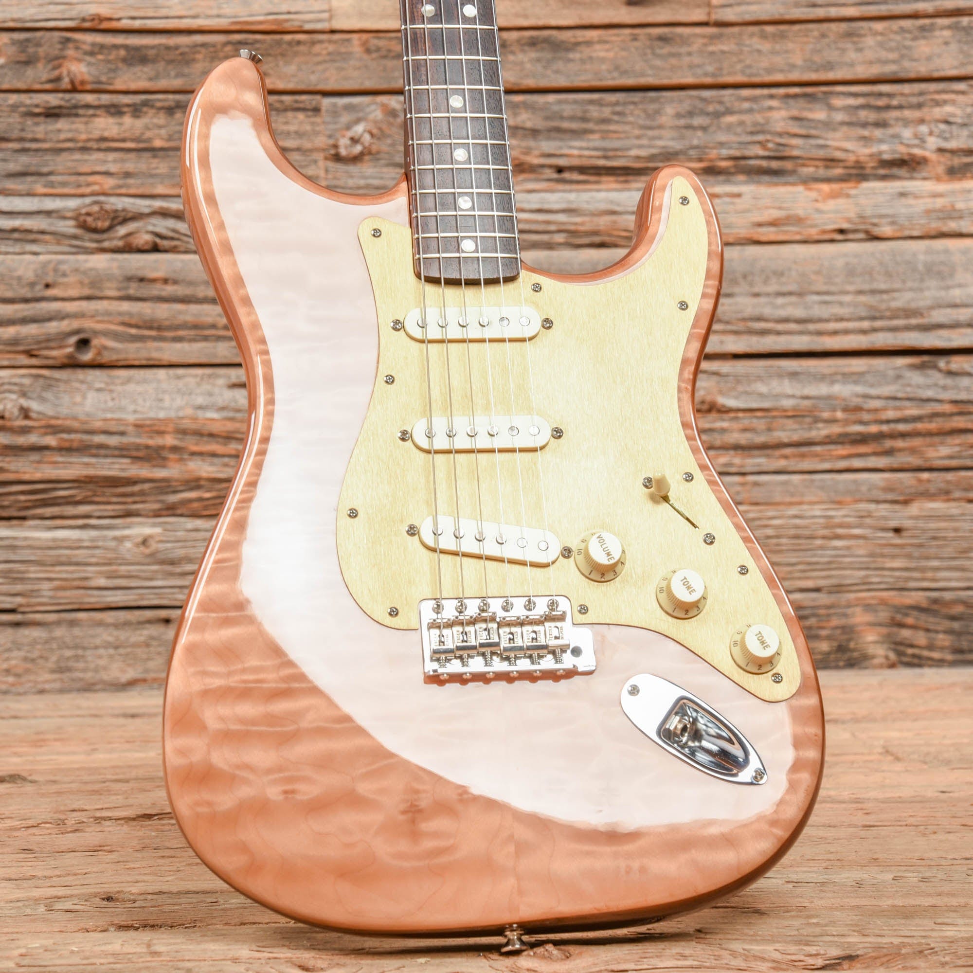Fender Rarities Series Quilt Maple Top American Original 60s Stratocaster Natural 2019 Electric Guitars / Solid Body