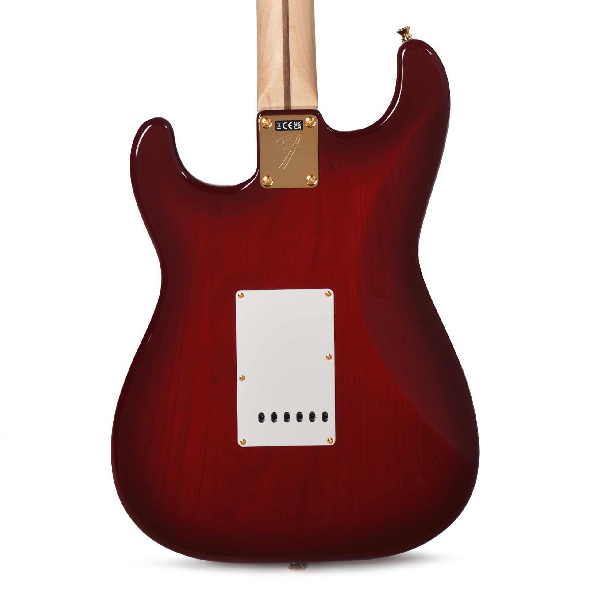 Fender Richie Kotzen Stratocaster Transparent Red Burst Electric Guitars / Solid Body