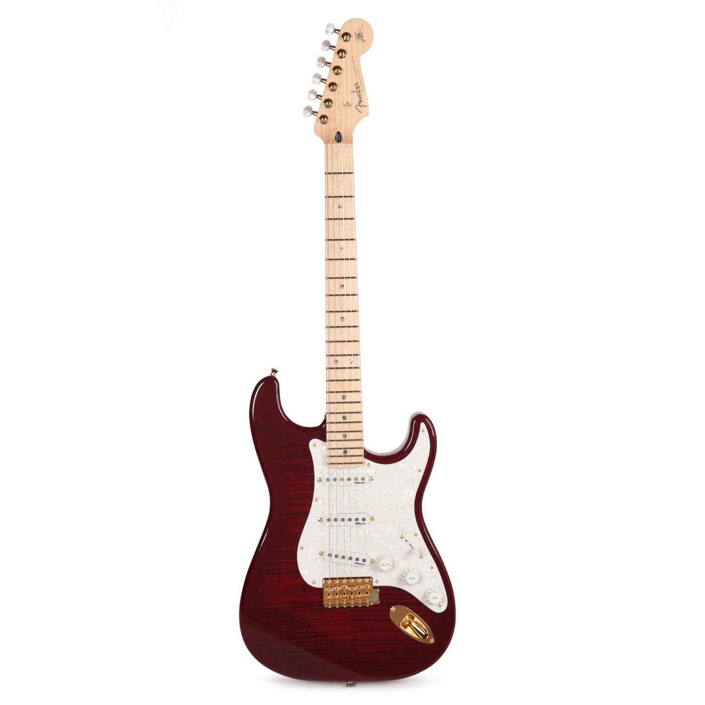 Fender Richie Kotzen Stratocaster Transparent Red Burst Electric Guitars / Solid Body