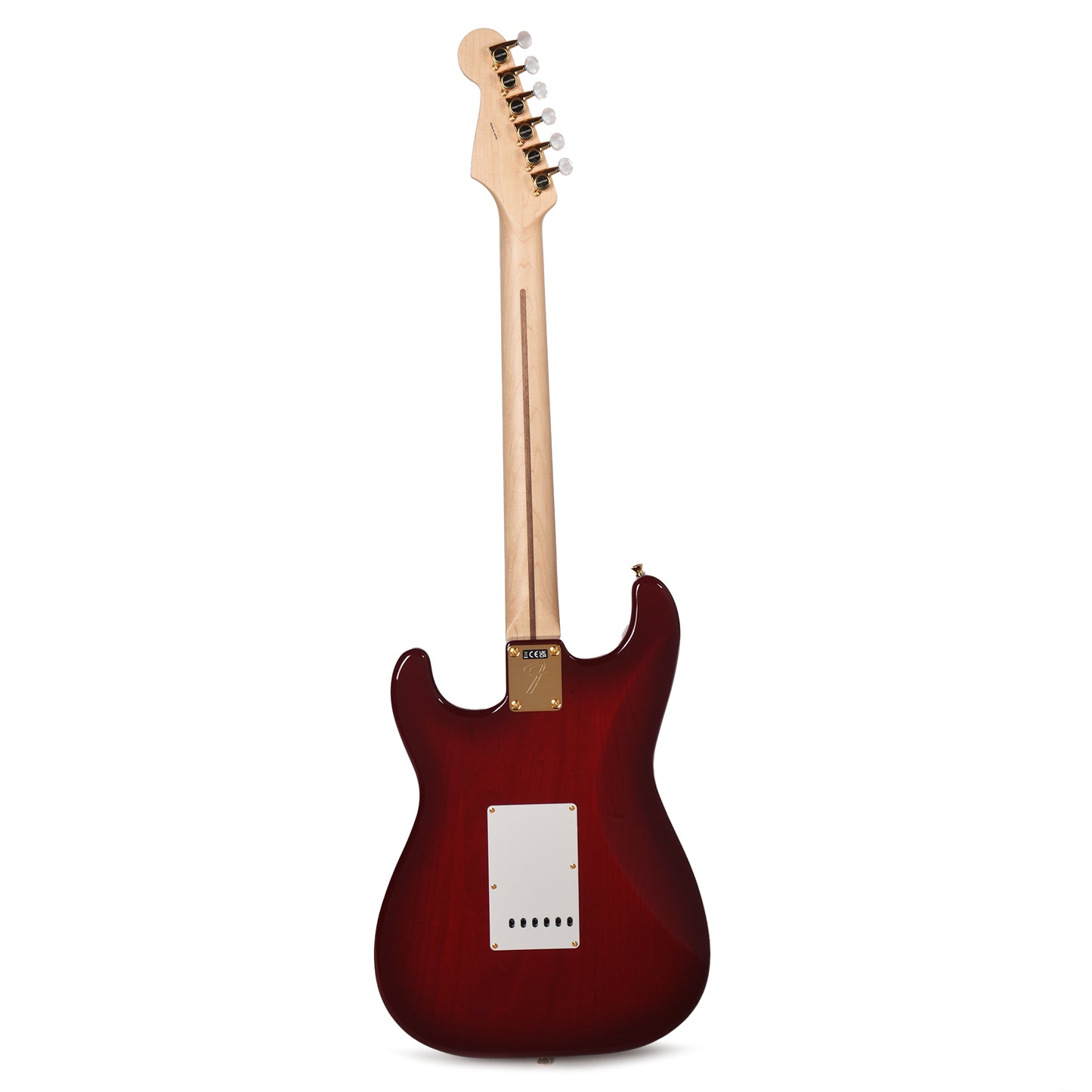 Fender Richie Kotzen Stratocaster Transparent Red Burst Electric Guitars / Solid Body