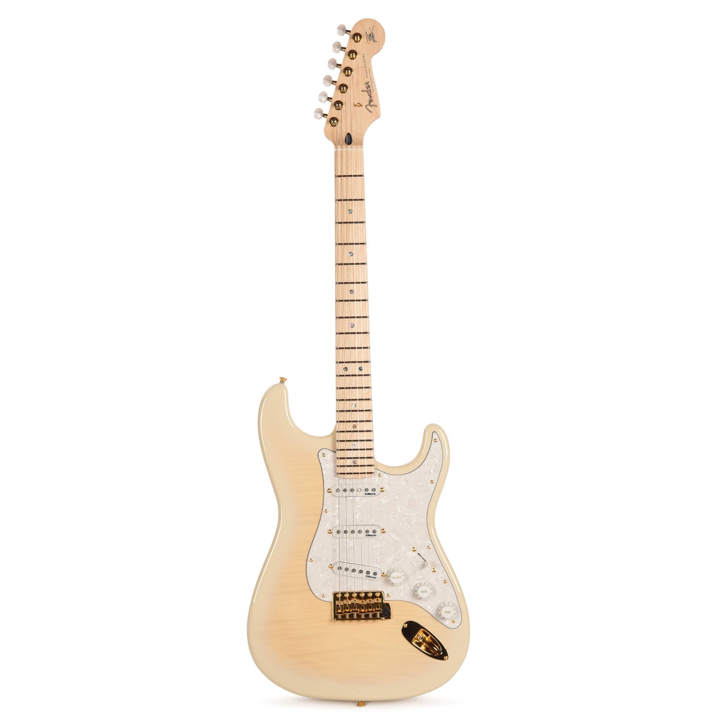 Fender Richie Kotzen Stratocaster Transparent White Burst Electric Guitars / Solid Body