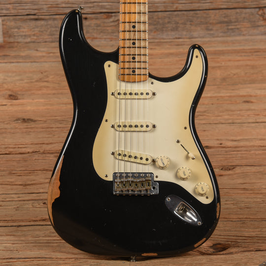 Fender Road Worn '50s Stratocaster Black 2011 Electric Guitars / Solid Body