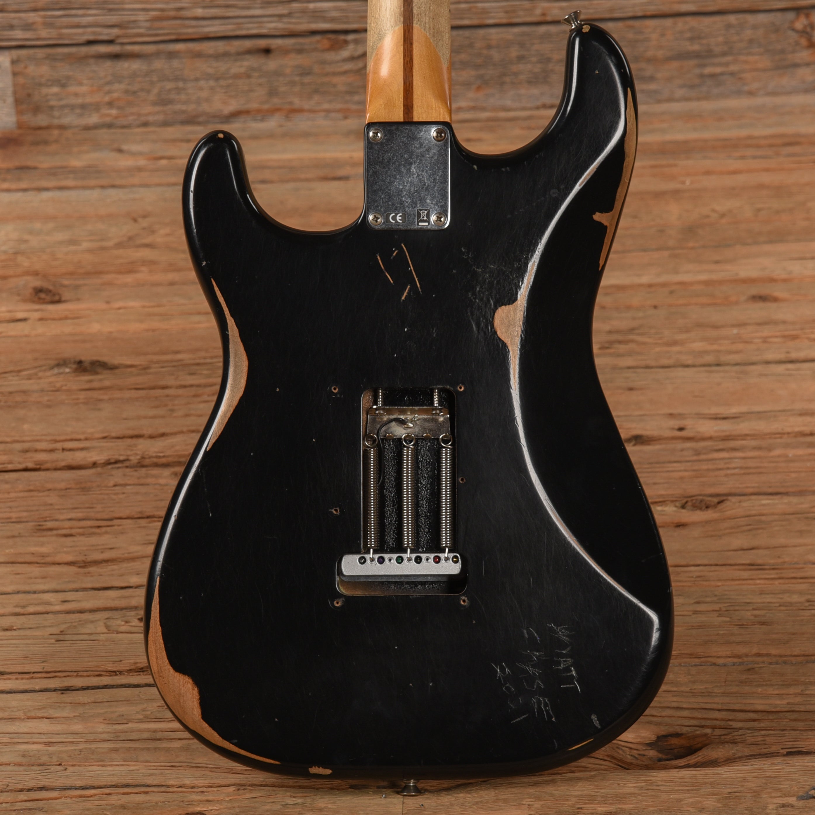 Fender Road Worn '50s Stratocaster Black 2011 Electric Guitars / Solid Body