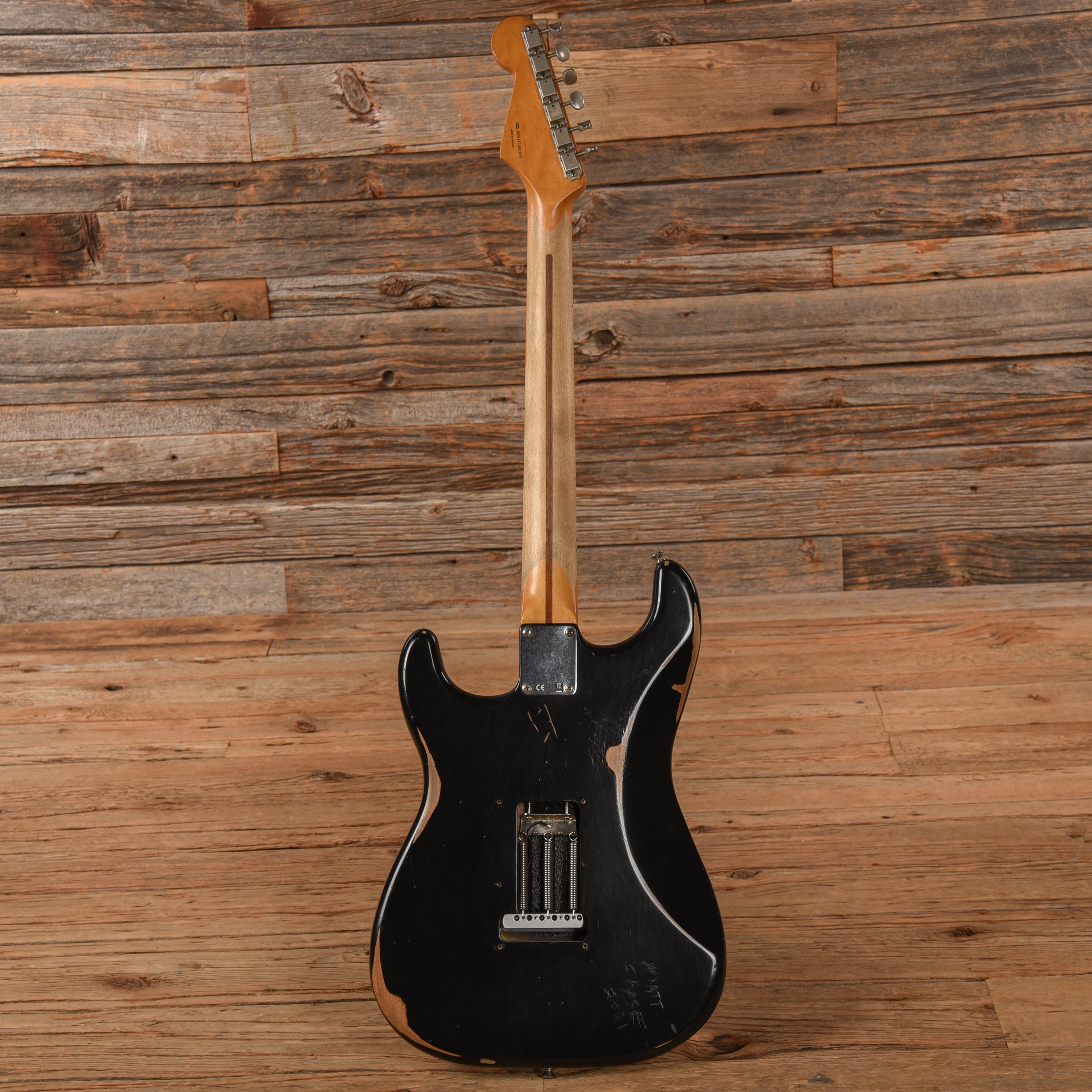 Fender Road Worn '50s Stratocaster Black 2011 Electric Guitars / Solid Body