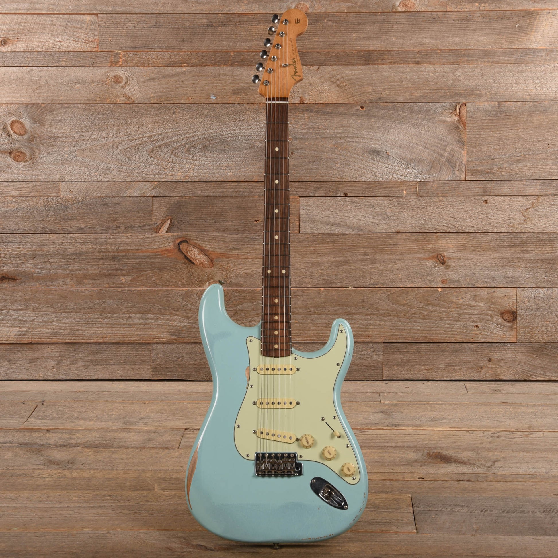 Fender Road Worn '60s Stratocaster Daphne Blue w/Pure Vintage '59 Pickups Electric Guitars / Solid Body