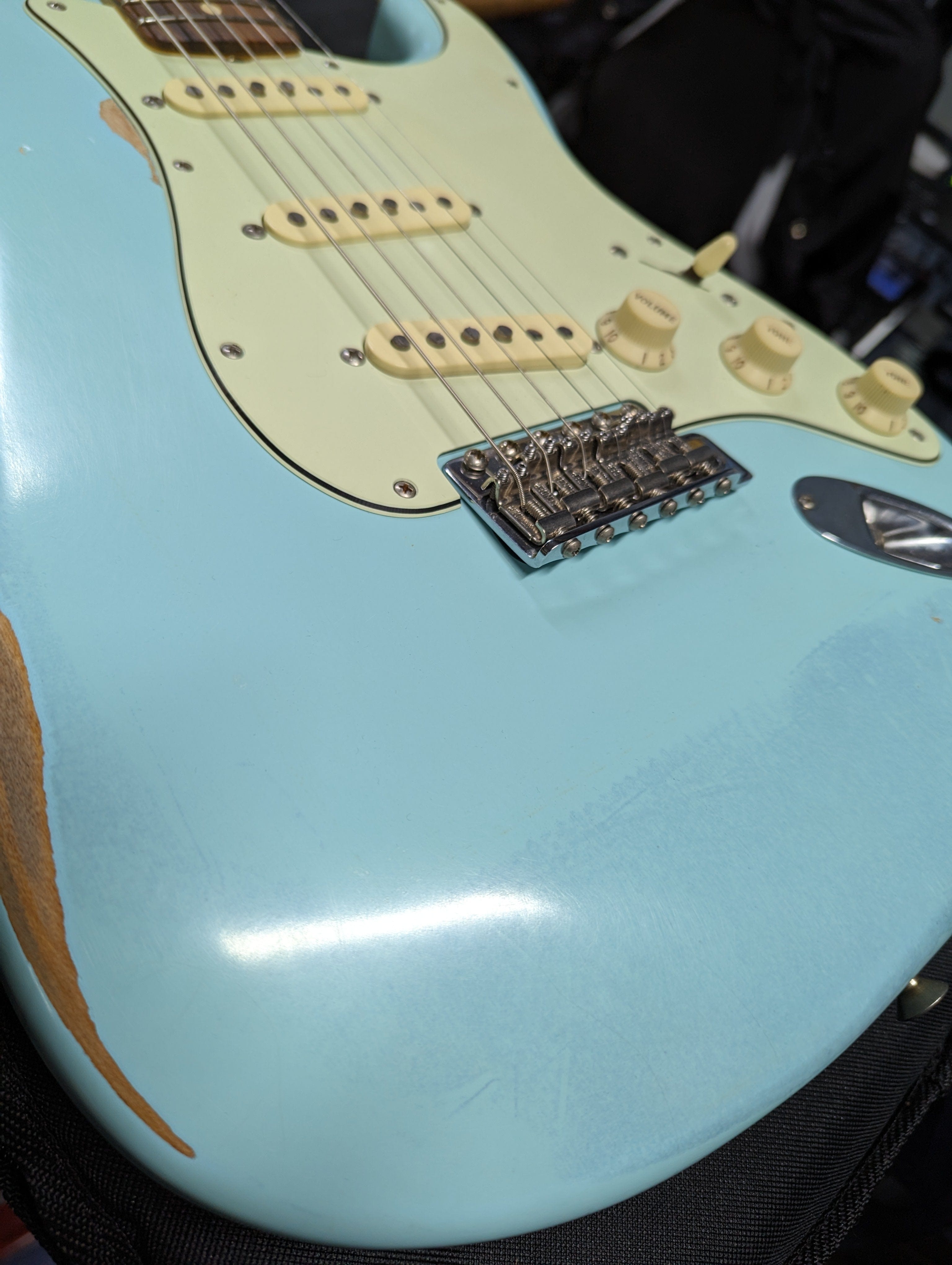 Fender Road Worn '60s Stratocaster Daphne Blue w/Pure Vintage '59 Pickups Electric Guitars / Solid Body