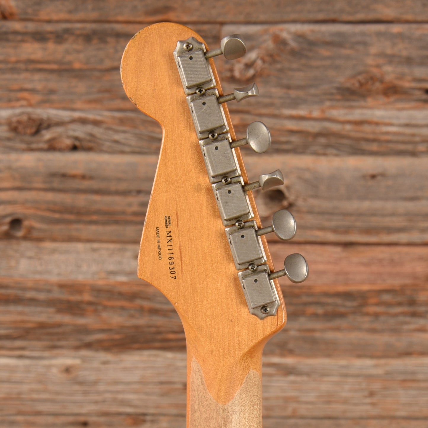 Fender Road Worn Stratocaster Black 2011 Electric Guitars / Solid Body