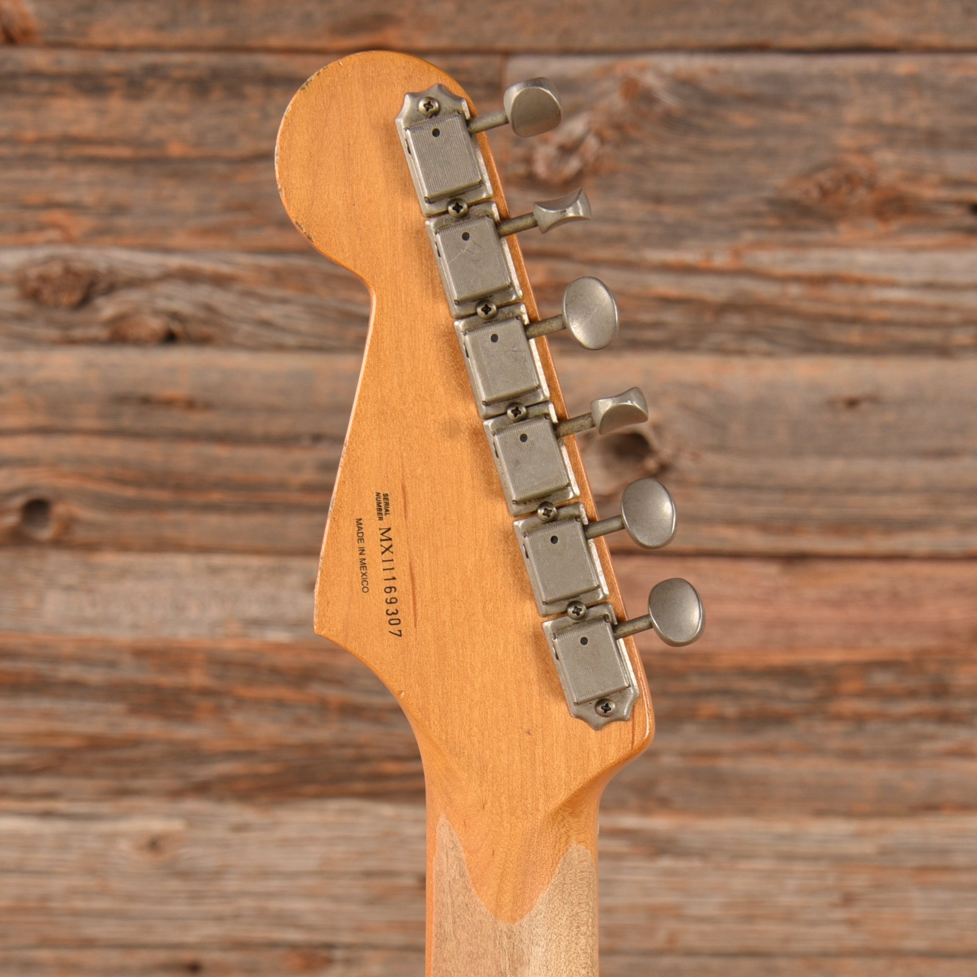 Fender Road Worn Stratocaster Black 2011 Electric Guitars / Solid Body