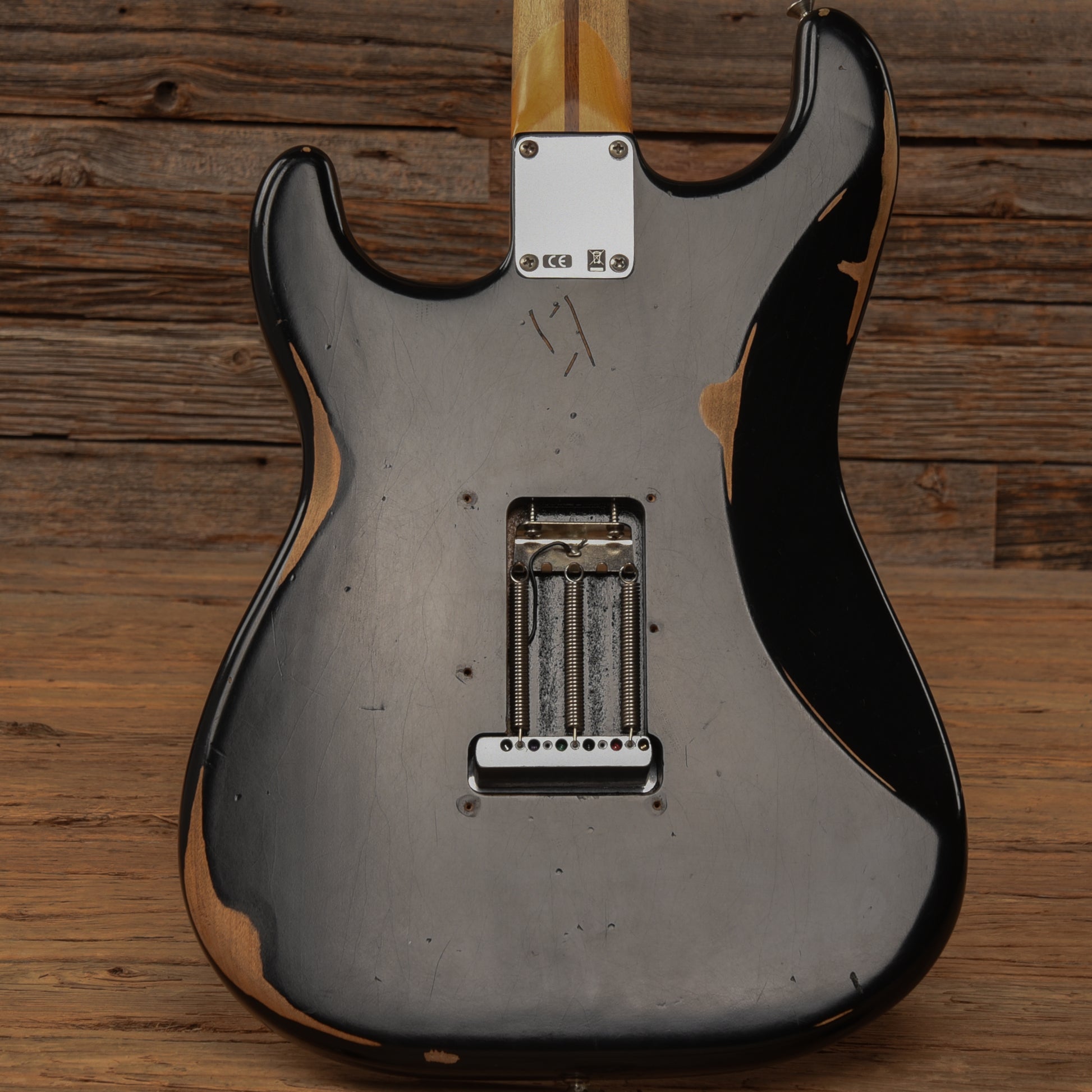 Fender Road Worn Stratocaster Black 2011 Electric Guitars / Solid Body