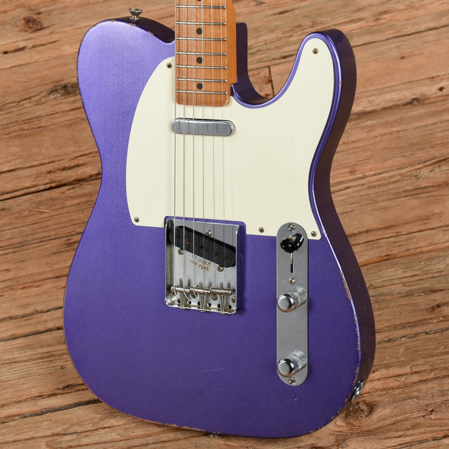 Fender Road Worn Telecaster Purple Metallic 2018 Electric Guitars / Solid Body