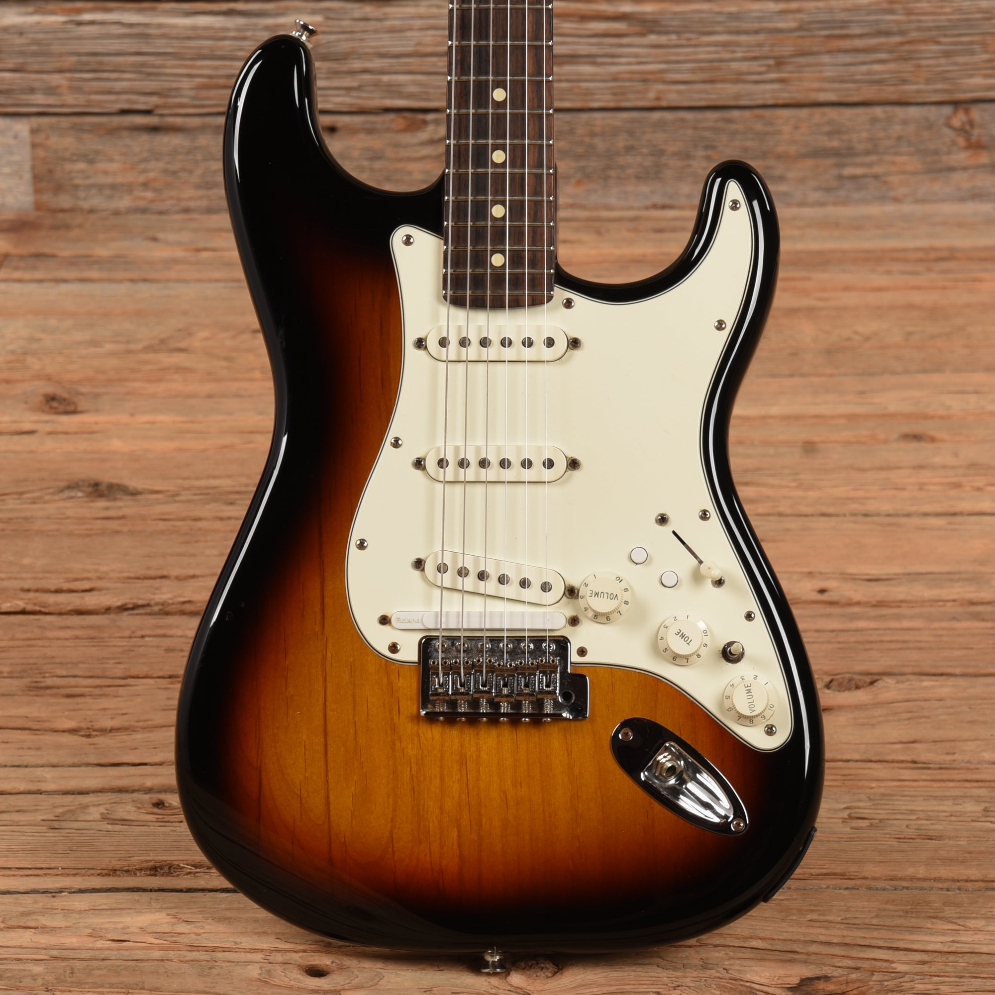 Fender Roland Ready Stratocaster Sunburst 2012 Electric Guitars / Solid Body
