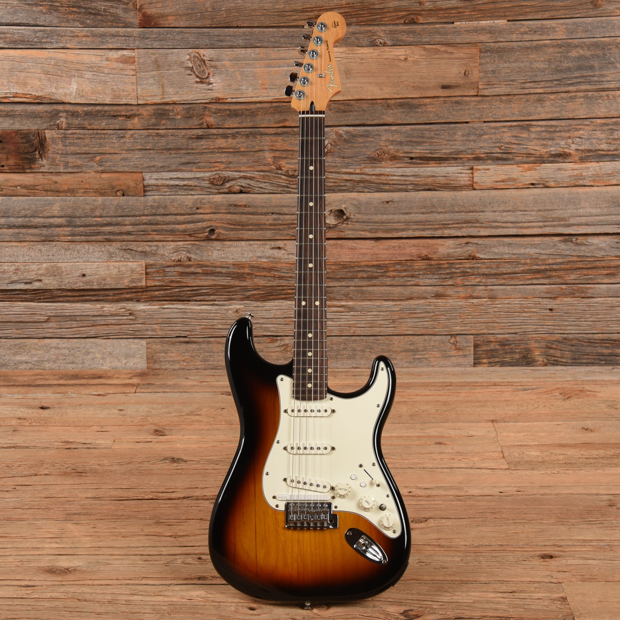 Fender Roland Ready Stratocaster Sunburst 2012 Electric Guitars / Solid Body