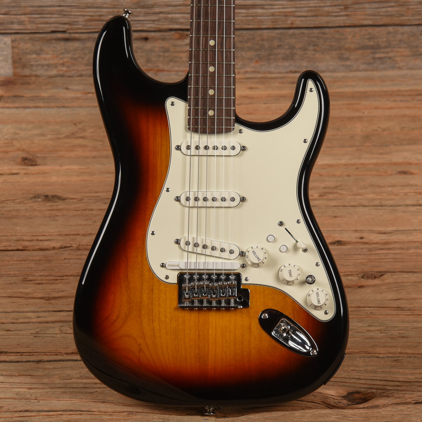 Fender Roland Ready Stratocaster Sunburst 2012 Electric Guitars / Solid Body
