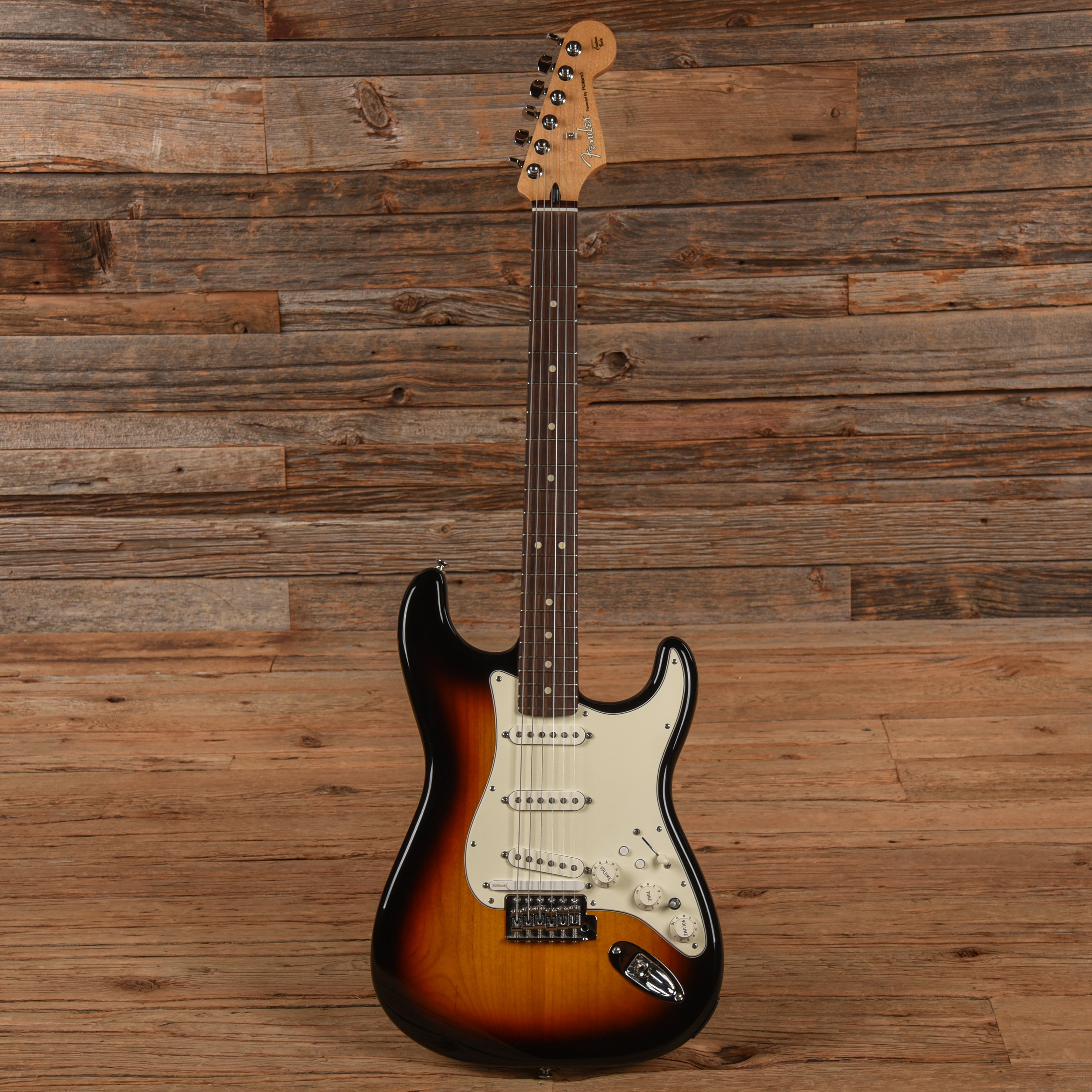Fender Roland Ready Stratocaster Sunburst 2012 Electric Guitars / Solid Body