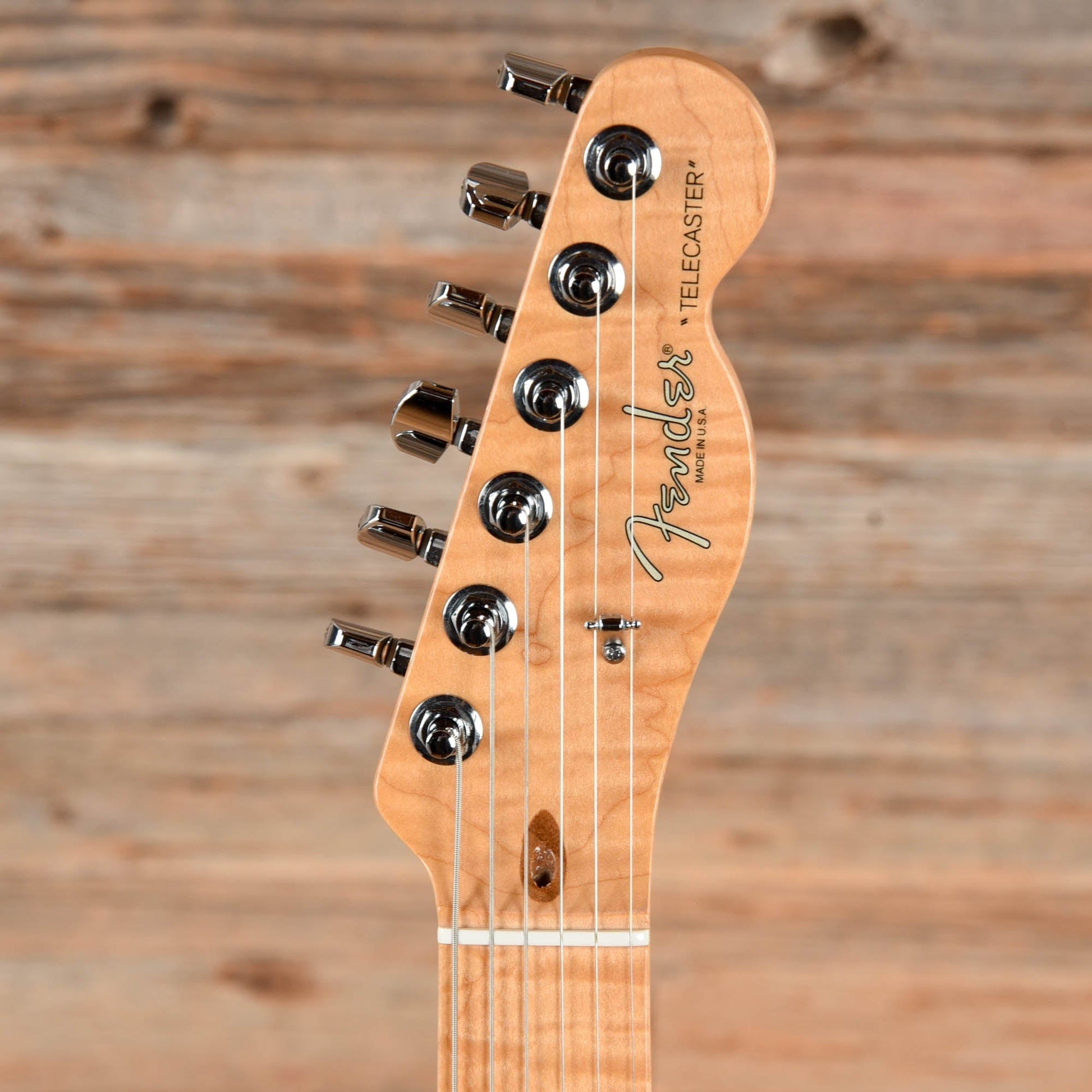 Fender Select Series Telecaster Carved Top Amber 2012 Electric Guitars / Solid Body