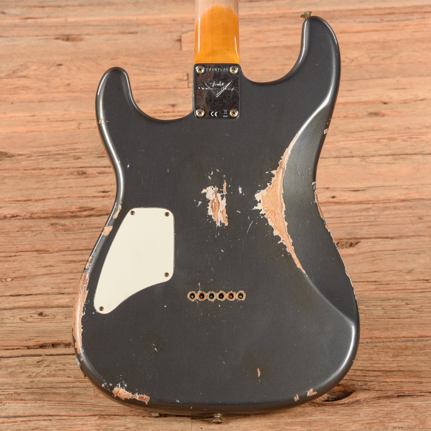 Fender SH Stratocaster Aged Charcoal Frost Metallic 2025 Electric Guitars / Solid Body