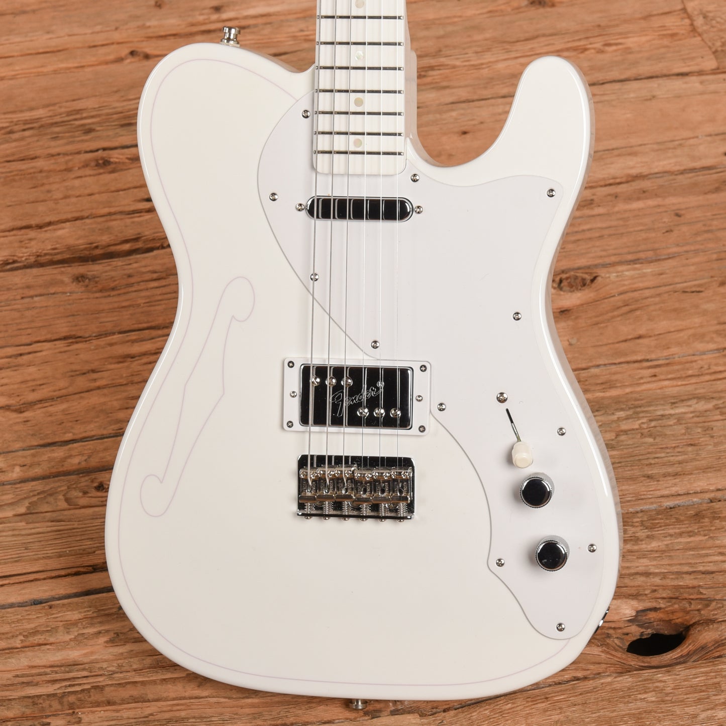 Fender Silent Siren Telecaster Arctic White 2021 Electric Guitars / Solid Body